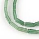 Cuboid Natural Green Aventurine Gemstone Bead Strands(X-G-R299-10)-1