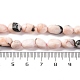 Natural Pink Zebra Jasper Beads Strands(G-G146-A21-01)-5