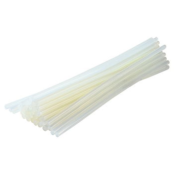 Plastic Glue Sticks, Use for Glue Gun, Azure, 300x7mm, about 40strands/500g