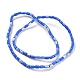 Frosted Imitation Jade Glass Beads Strands(GLAA-P058-07A-03)-2