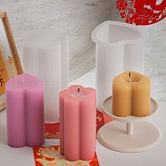 Candle  Silicone Molds, For Candle Making, Flower, 6.1x6.1x8.3cm(DIY-Q037-15B)