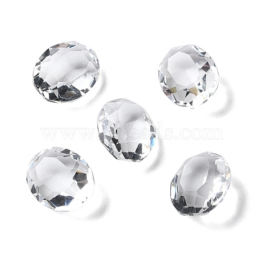 Clear Oval Glass Rhinestone Cabochons