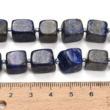 Natural Lapis Lazuli Beads Strands(G-D108-B01)-4