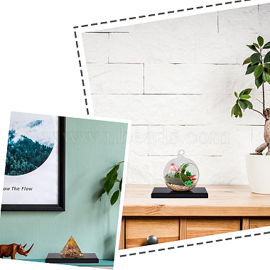 Rectangle Opaque Acrylic Display Base(DJEW-WH0034-50B)-7