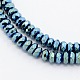 Grade A Electroplate Non-magnetic Synthetic Hematite Beads Strands(X-G-N0014-4x2mm-01)-1