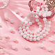 Frosted Natural Rose Quartz Round Beads Strands(G-OC0003-57A)-5