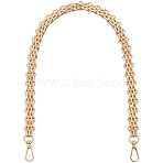 Iron Chains Bag Extender Chains, with Swivel Clasps, Bag Replacement Accessories, Golden, 605mm(FIND-WH20001-71B-02)