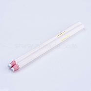 Oily Tailor Chalk Pens, Tailor's Sewing Marking, White, 16.3~16.5x0.8cm(TOOL-L003-04)