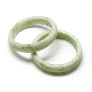 Natural Jade Bangles, 2-1/4 inch~2-1/2 inch(58~62mm)(BJEW-R296-03)