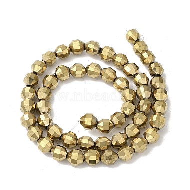 Electroplated Synthetic Non-magnetic Hematite Beads Strands(G-I364-L01)-3