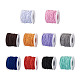 10 Rolls 10 Colors Polyester Elastic Cords(EW-CD0001-01)-1