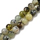 Natural Green Opal Beads Strands(G-R494-A11-02)-1
