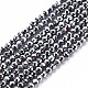 Electroplated Glass Beads Strands(EGLA-S174-23D-06)-1