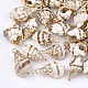 Electroplate Spiral Shell Pendants(SSHEL-S262-20)-1