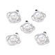 Pendentifs en alliage avec strass(ALRI-C008-70P)-2