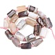 naturelles agate Botswana brins de perles(G-A314-A01-01)-3