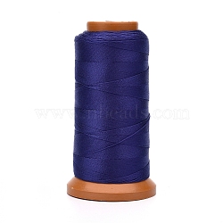 Polyester Threads, for Jewelry Making, Midnight Blue, 0.12mm, about 1640.41 yards(1500m)/roll(NWIR-G018-A-10)