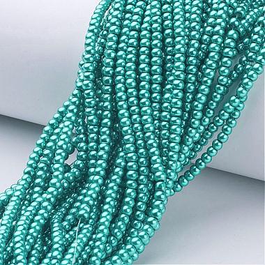 Glass Pearl Beads Strands(HY-3D-B52)-4