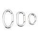 unicraftale 3pcs 3 styles 304 anneaux de portail à ressort en acier inoxydable(STAS-UN0040-93)-1