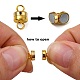 Column Brass Magnetic Clasps with Loops(X-KK-M064-G-NR)-5