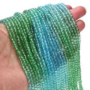 Transparent Painted Glass Beads Strands(DGLA-A034-T4mm-A17)-2