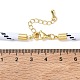 Ployester Core-Wrapped Round Cord Necklace Making(KK-CBACFA2-03G)-5