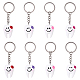 10Pcs Resin Keychain(KEYC-YW00211)-1