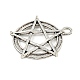 Tibetan Style Zinc Alloy Pentagram Pendants(TIBEP-R334-333AS-RS)-2