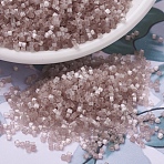 MIYUKI Delica Beads, Cylinder, Japanese Seed Beads, 11/0, (DB0826) Blush Silk Satin, 1.3x1.6mm, Hole: 0.8mm, about 20000pcs/bag, 100g/bag(SEED-J020-DB0826)