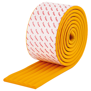 NBR Anticollision Strip, for Furniture Against Sharp Corners, Gold, 73x8mm, 2m/roll