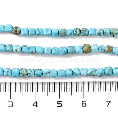 Natural Howlite Beads Strands(G-H025-04B)-5