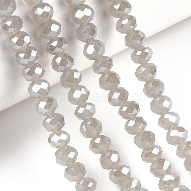 perles en verre plaquent brins(EGLA-A034-J8mm-A15)-4