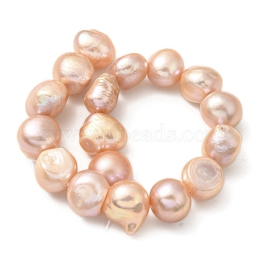 Natural Cultured Freshwater Pearl Beads Strands(PEAR-A006-13E)-3