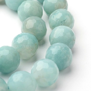 8mm Round Amazonite Beads