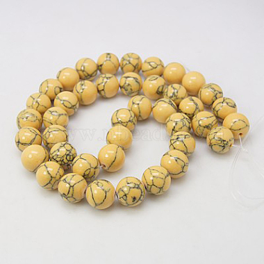 Synthetic Turquoise Beads Strands(TURQ-H038-12mm-M)-3