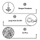 SuperZubehör 32pcs 2 Arten Legierung europäischer baumelnder Charme(FIND-FH0007-61)-4
