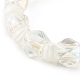Faceted Transparent Acrylic Beaded Stretch Bracelets Sets for Kids(BJEW-JB06220)-7
