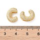 Rack Plating Brass Micro Pave Cubic Zirconia Slide Charms(KK-C084-34G-C)-3