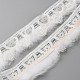 Polyester Embroidery Lace Ribbons(OCOR-WH0090-011)-1