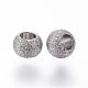 304 Stainless Steel Textured Spacer Beads(STAS-P108-04P)-2