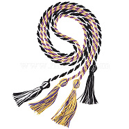 2Pcs 2 Style Polyester Tassel Big Pendant Decorations, for Graduation Ceremony, Mixed Color, 1700x7mm, 1Pc/style(FIND-GF0004-11)