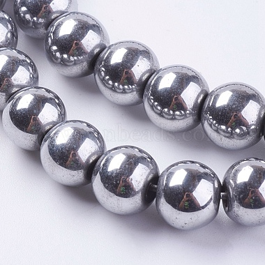 Synthetic Magnetic Hematite Beads Strands(G-H1099-1)-3