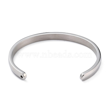 Ионное покрытие (ip) 304 браслеты-манжеты из нержавеющей стали(STAS-C023-03)-3