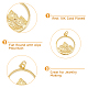 HOBBIESAY 10Pcs Brass Pendants(KK-HY0002-96)-4