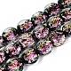 Handmade Foil Glass Beads Strands(FOIL-Q002-03E)-1