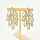 Real 18K Gold Plated Stainless Steel Stud Earrings(CS0500-2)-1