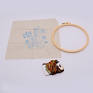 DIY Embroidery Accessories Set, Floral Pattern, Navajo White, 42~280x0.7~280x0.4~10mm, 29pcs/set(DIY-SZ0002-78B)
