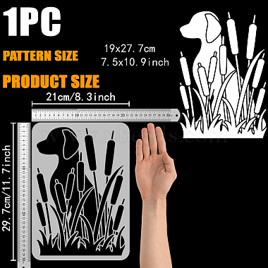 Plastic Drawing Painting Stencils Templates(DIY-WH0396-709)-2