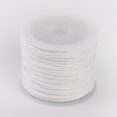 1mm White Waxed Cotton Cord Thread & Cord