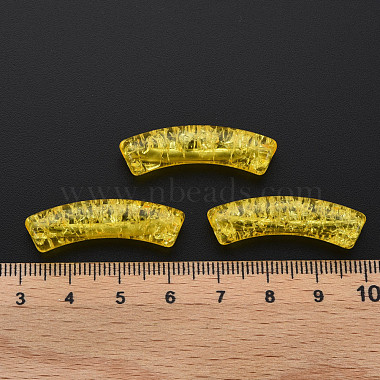 Transparent Crackle Acrylic Beads(CACR-S009-001A-N81)-5